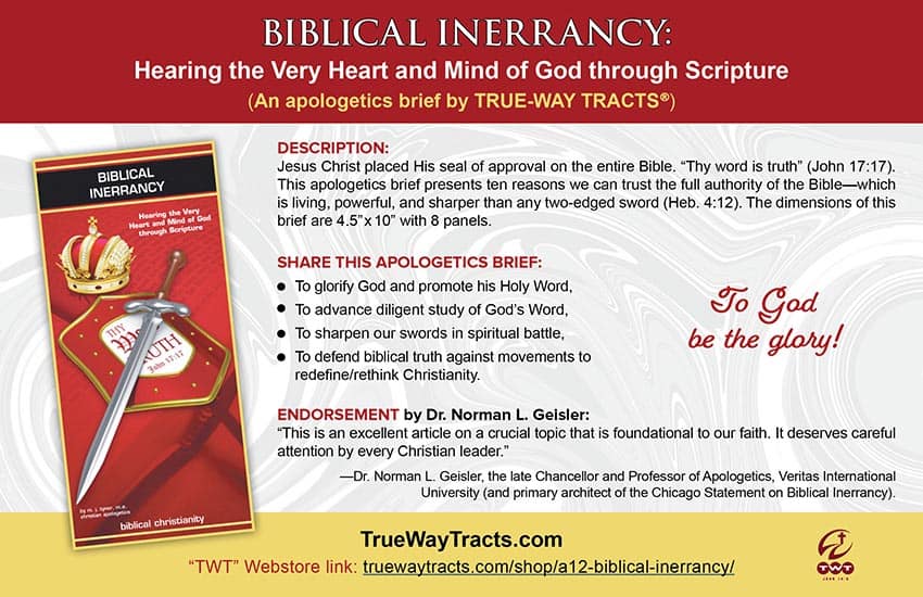BIBLICAL INERRANCY_promo